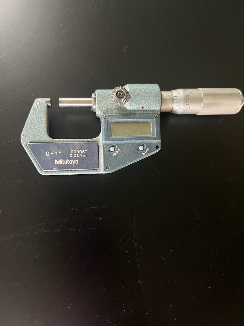 Mitutoyo 0-1 inch digital electronic micrometer